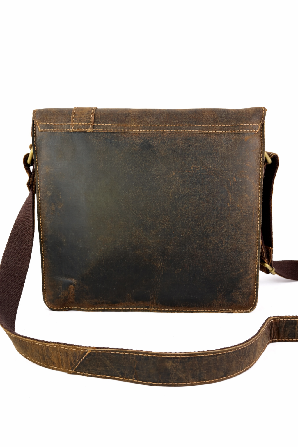 Herr Emil - geräumige Umhängetasche aus Büffelleder