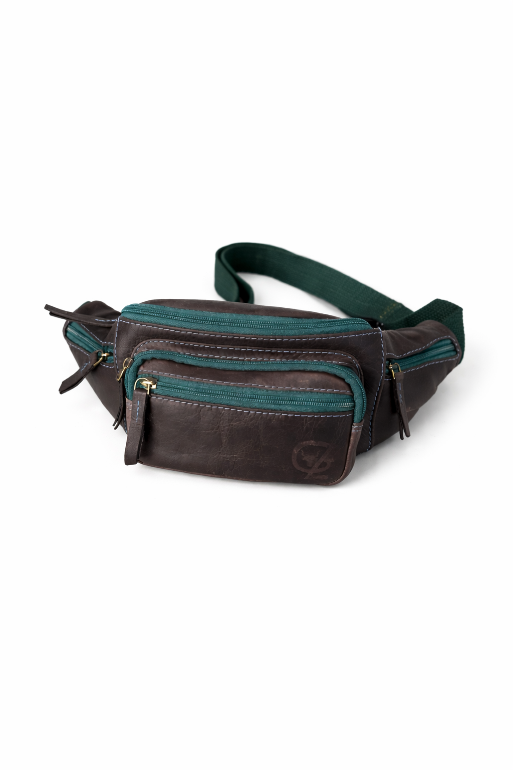 Cowin - Bauchtasche handgefertigt aus Büffelleder