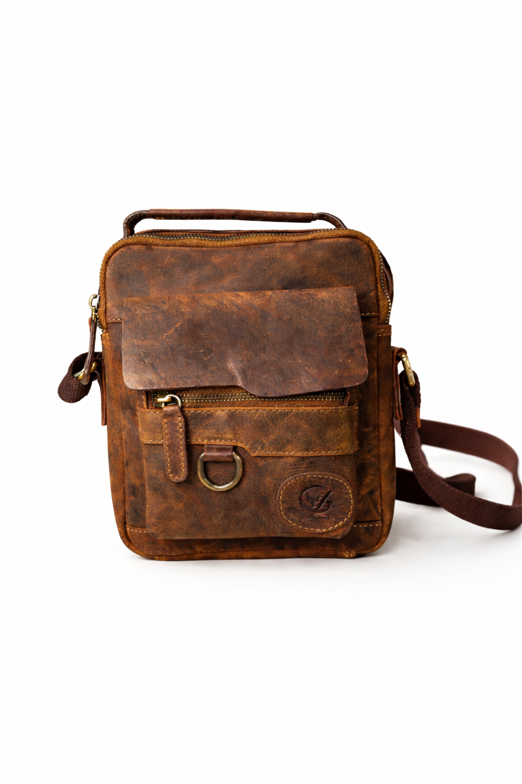 Ravaro – Umhängetasche aus hochwertigem Büffelleder