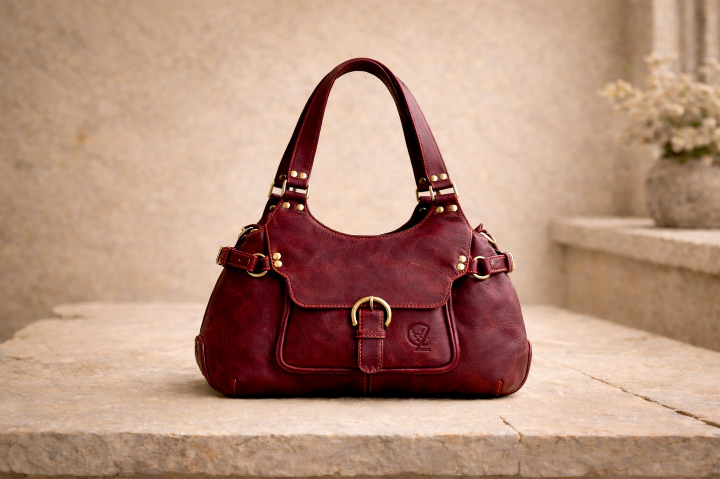 Aurelia - Handtasche aus Büffelleder