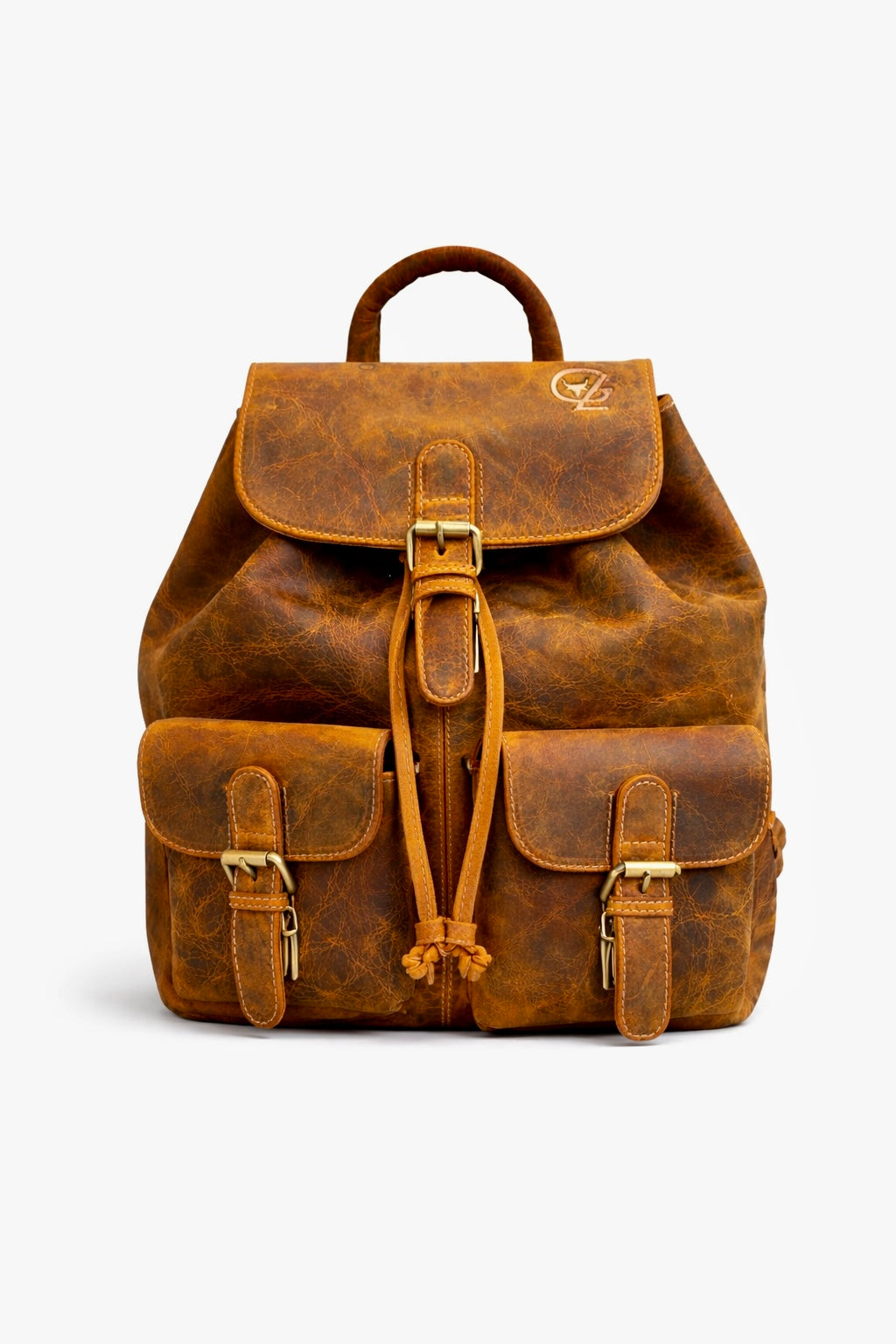 Walker - Rucksack handgefertigt aus Büffelleder