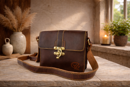 Henry - Umhängetasche aus Büffelleder